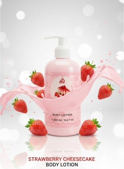 Body Lotion Strawberry Cheesecake 250ml